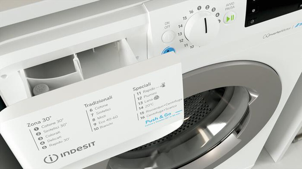 "INDESIT - Lavatrice INNEX BWE 81285X WS IT 8 Kg Classe B-Bianco"