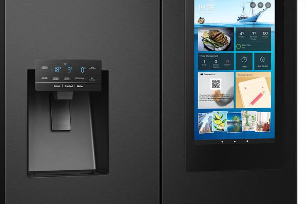 Immagine del prodotto HISENSE - Frigorifero 4 porte RQ760N4IFE Classe E 585 lt-Black Inox