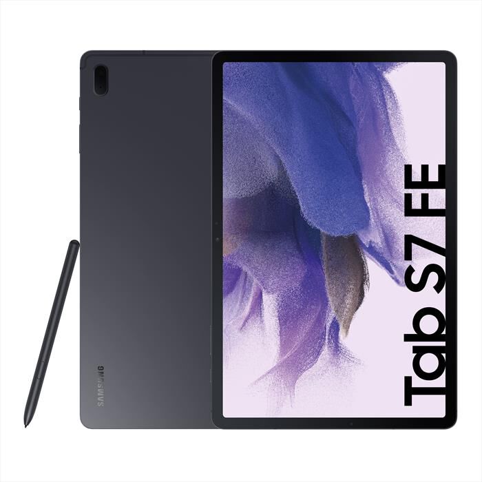 SAMSUNG - GALAXY TAB S7 FE WIFI-Mystic Black | Euronics