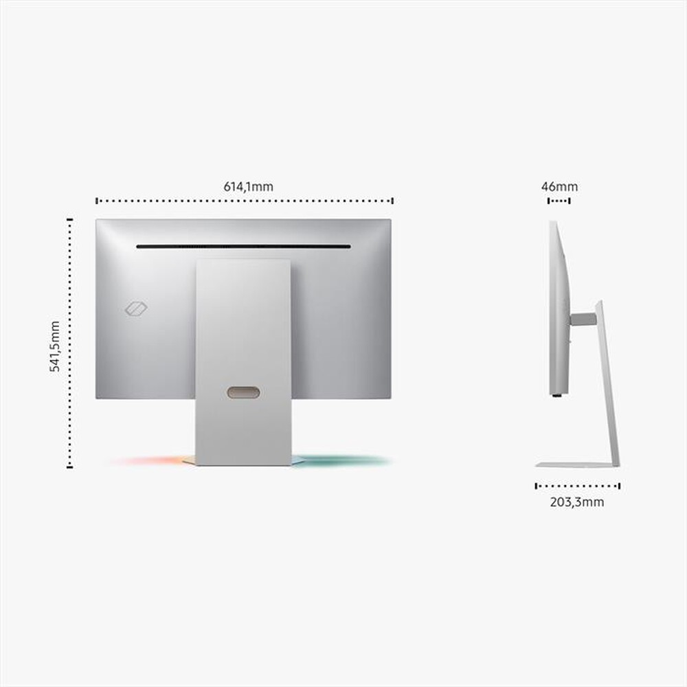 Immagine del prodotto SAMSUNG - MONITOR GAMING ODYSSEY 3D DA 27'' UHD FLAT-Silver