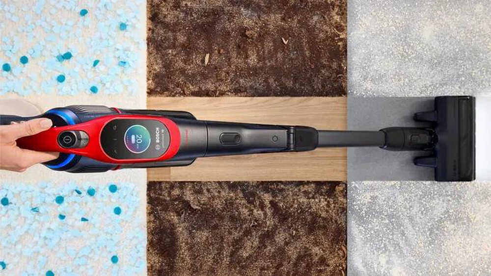 "BOSCH - Aspirapolvere ricaricabile BCS1041PET-Black,Red"