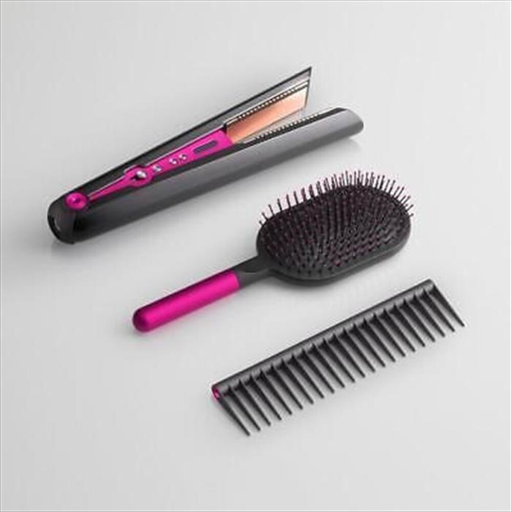 "DYSON - Piastra per capelli CORRALE-Antracite/Fucsia"