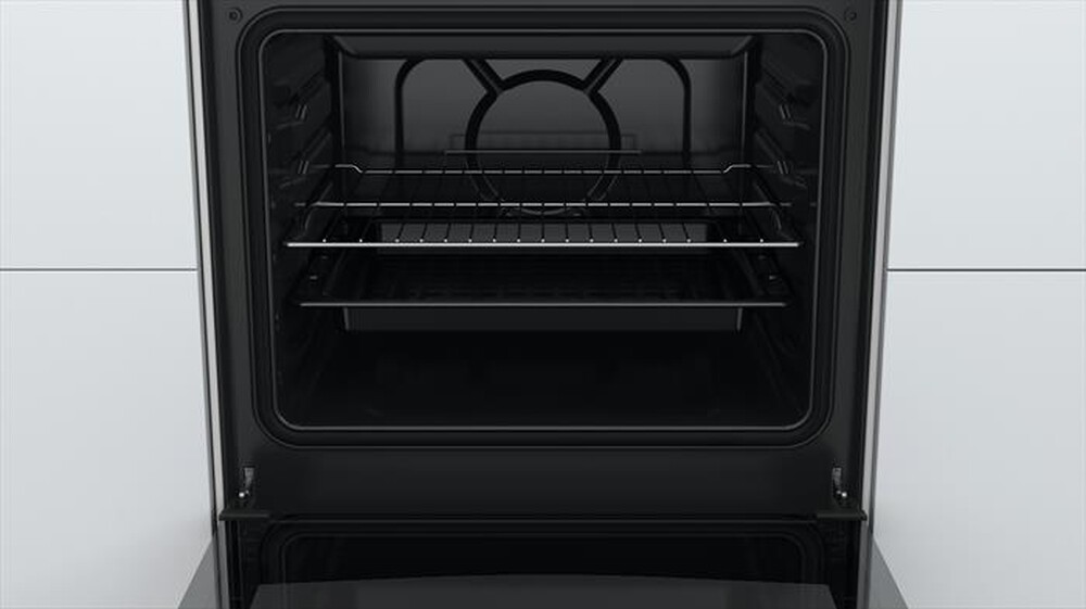 "INDESIT - Cucina a gas IS67G4PHWE Classe A-Nero, Bianco"