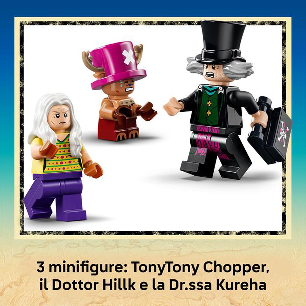 Immagine del prodotto LEGO - ONE PIECE Il nascondiglio del Dottor Hillk - 75641