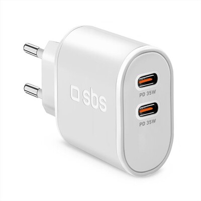 SBS - Carica batterie TETR2CPD35W-Bianco