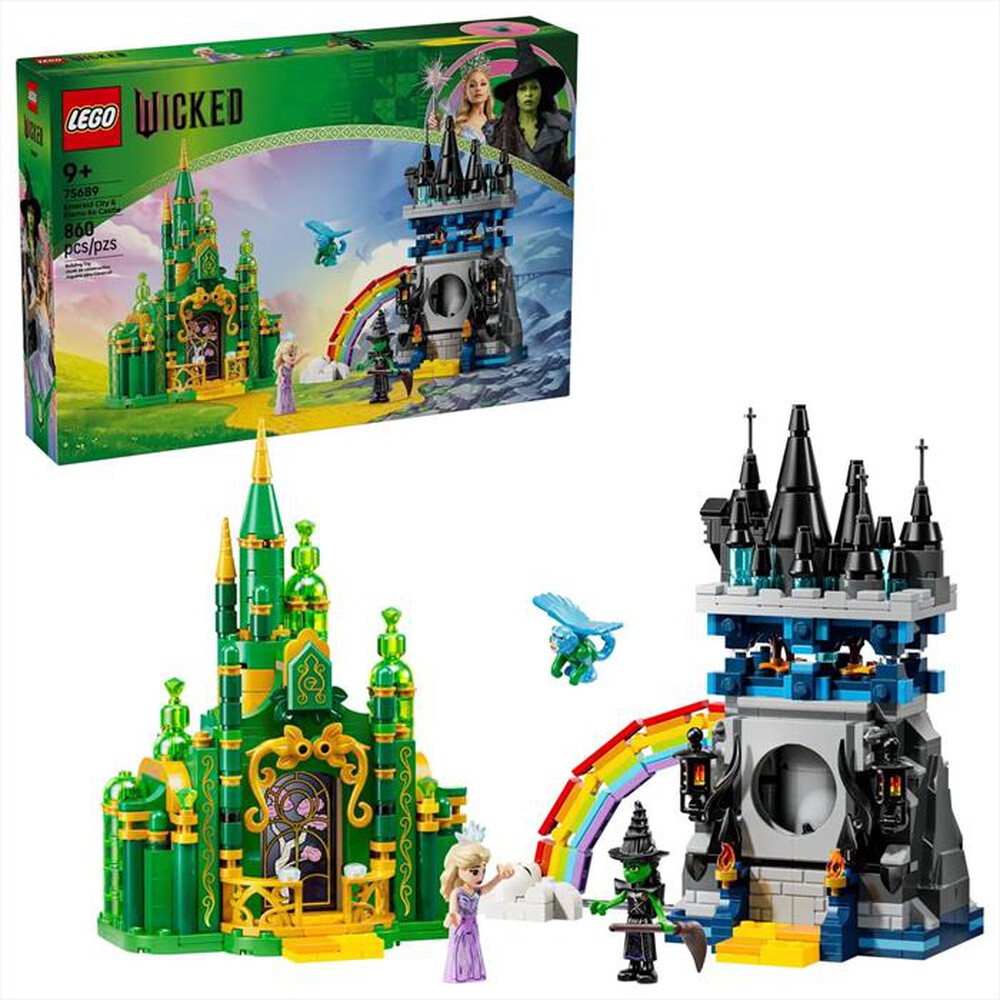 Immagine del prodotto LEGO - CITTA' DI SMERALDO E CASTELLO KIAMO KO-75689-Multicolore