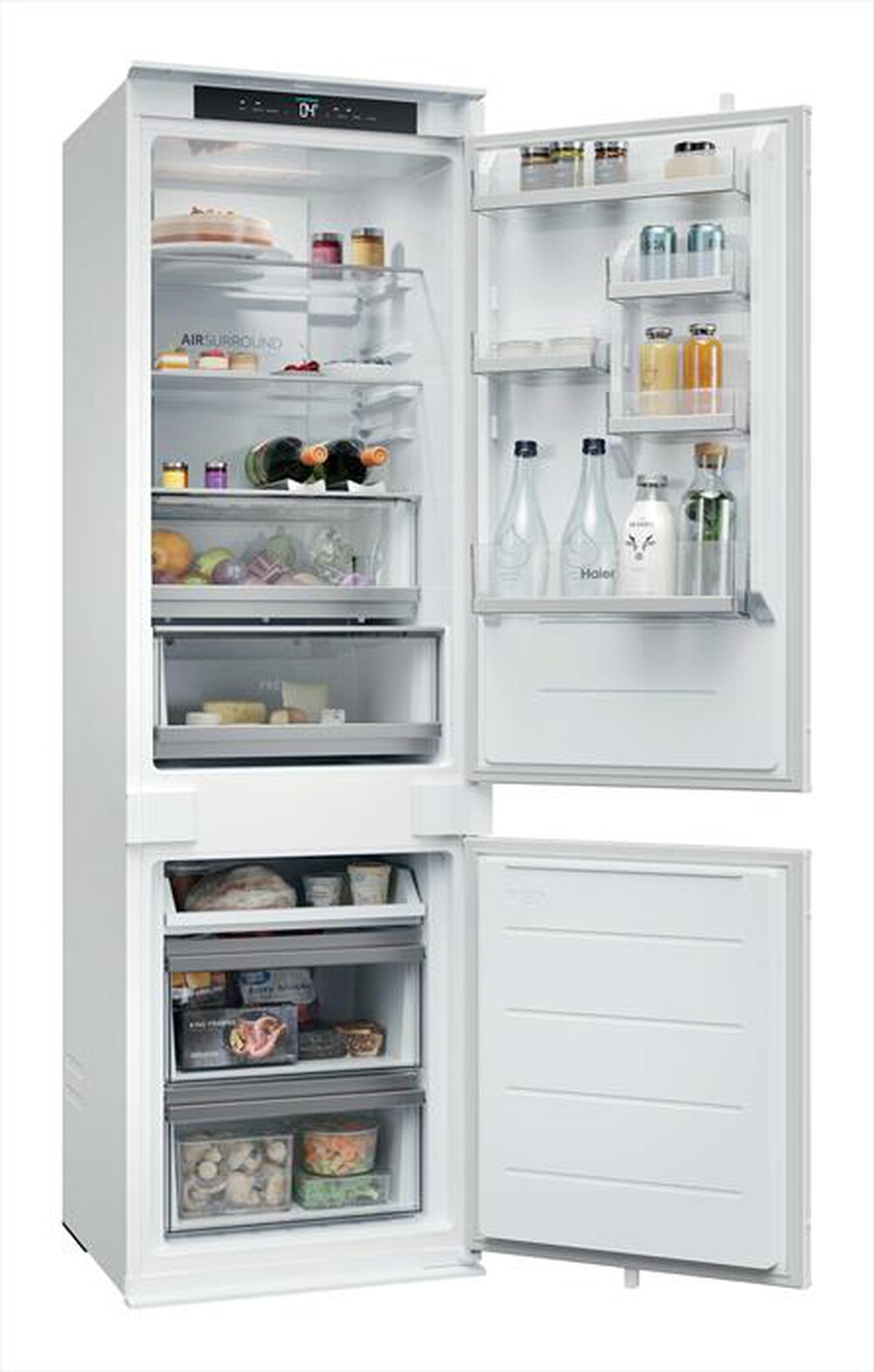 Immagine del prodotto HAIER - Frigorifero 2 porte HBQW5518D Classe D 251lt-Bianco