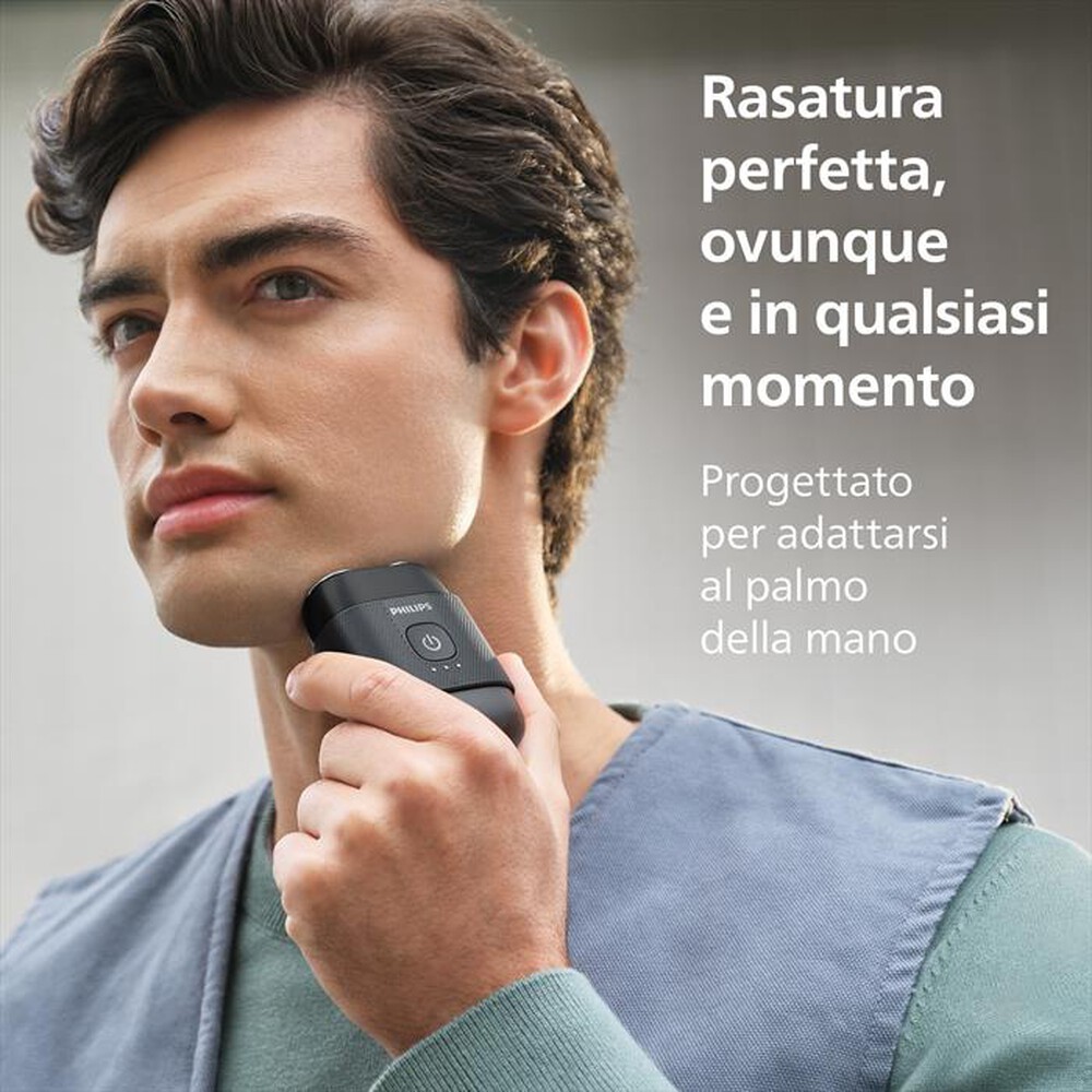 Immagine del prodotto PHILIPS - Rasoio elettrico Serie 500 S591/05-Metallic Black