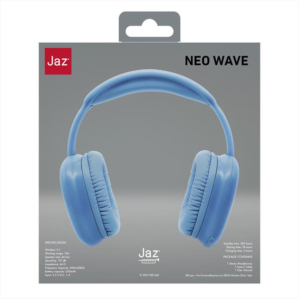 Immagine del prodotto SBS - TEJZHEADHIPHOPBTB-Blu