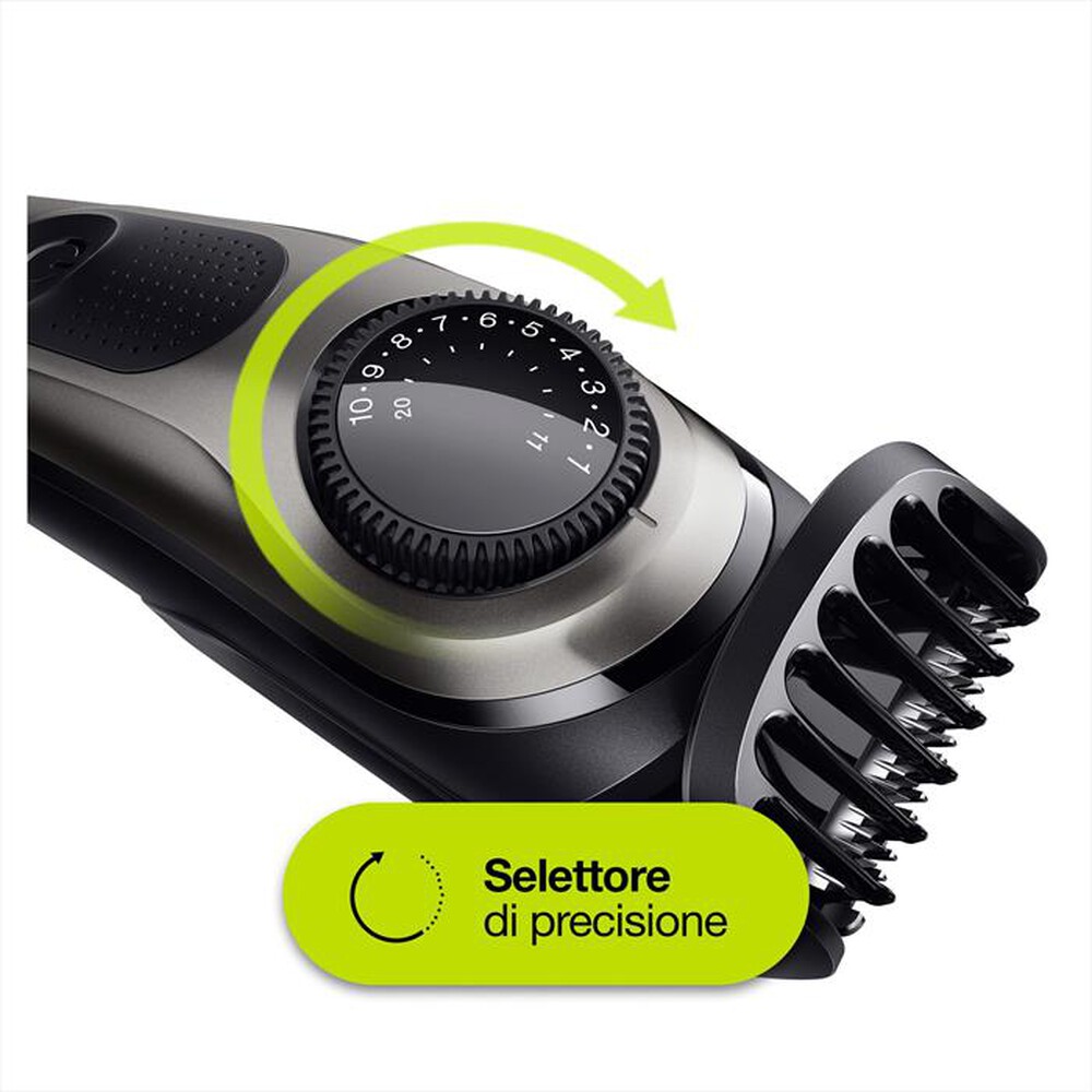 "BRAUN - Regolabarba BT7220-Argento"
