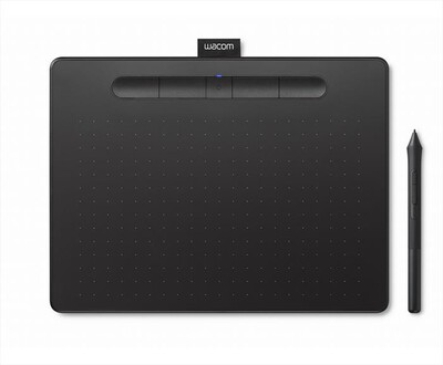 WACOM - INTUOS MEDIUM BLUETOOTH BLACK-Nero,  WACOM - INTUOS MEDIUM BLUETOOTH BLACK-Nero
