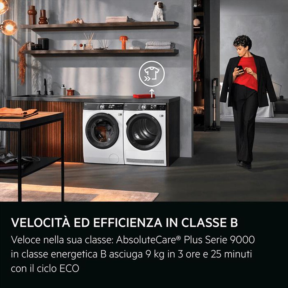 Immagine del prodotto AEG - Asciugatrice TR9HH9BY 9Kg Classe B-Bianco