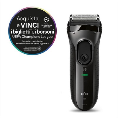 BRAUN - SERIES 3 PROSKIN 3020S-NERO