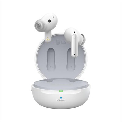 LG - TONE FREE FP9 - CUFFIE TRUE WIRELESS BLUETOOTH-Bianco - Pearl White