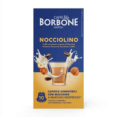 CAFFE BORBONE - BEVANDA AL GUSTO DI NOCCIOLINO 10 Caps-Multicolore