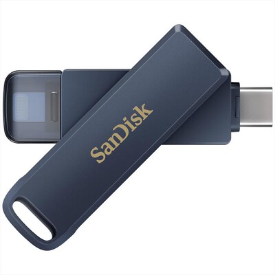 SANDISK - CRUZER IXPAND PHONE DRIVE USB TYPEC-LIGHTNING 128G-metallica