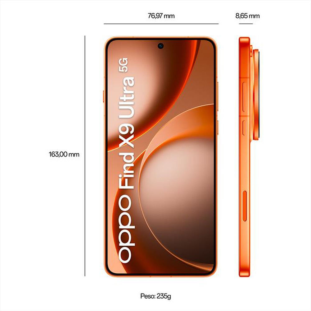Immagine del prodotto OPPO - Smartphone FIND X9 ULTRA 5G BOX-Canyon Orange