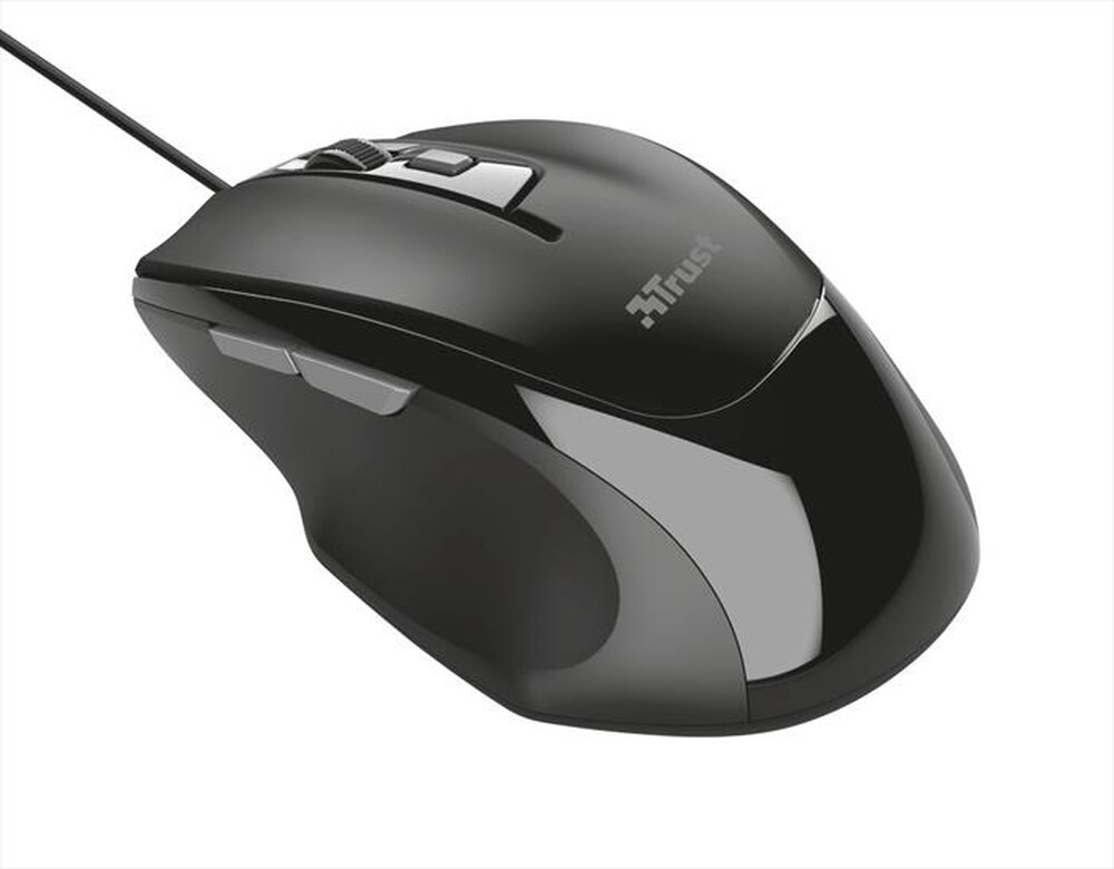 "TRUST - VOCA COMFORTABLE MOUSE-Black"