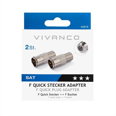 SBS - Adattatore F-Argento