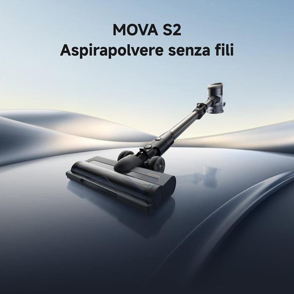 Immagine del prodotto MOVA - Scopa elettrica cordless S2 VIM-Grigio Scuro / Nero
