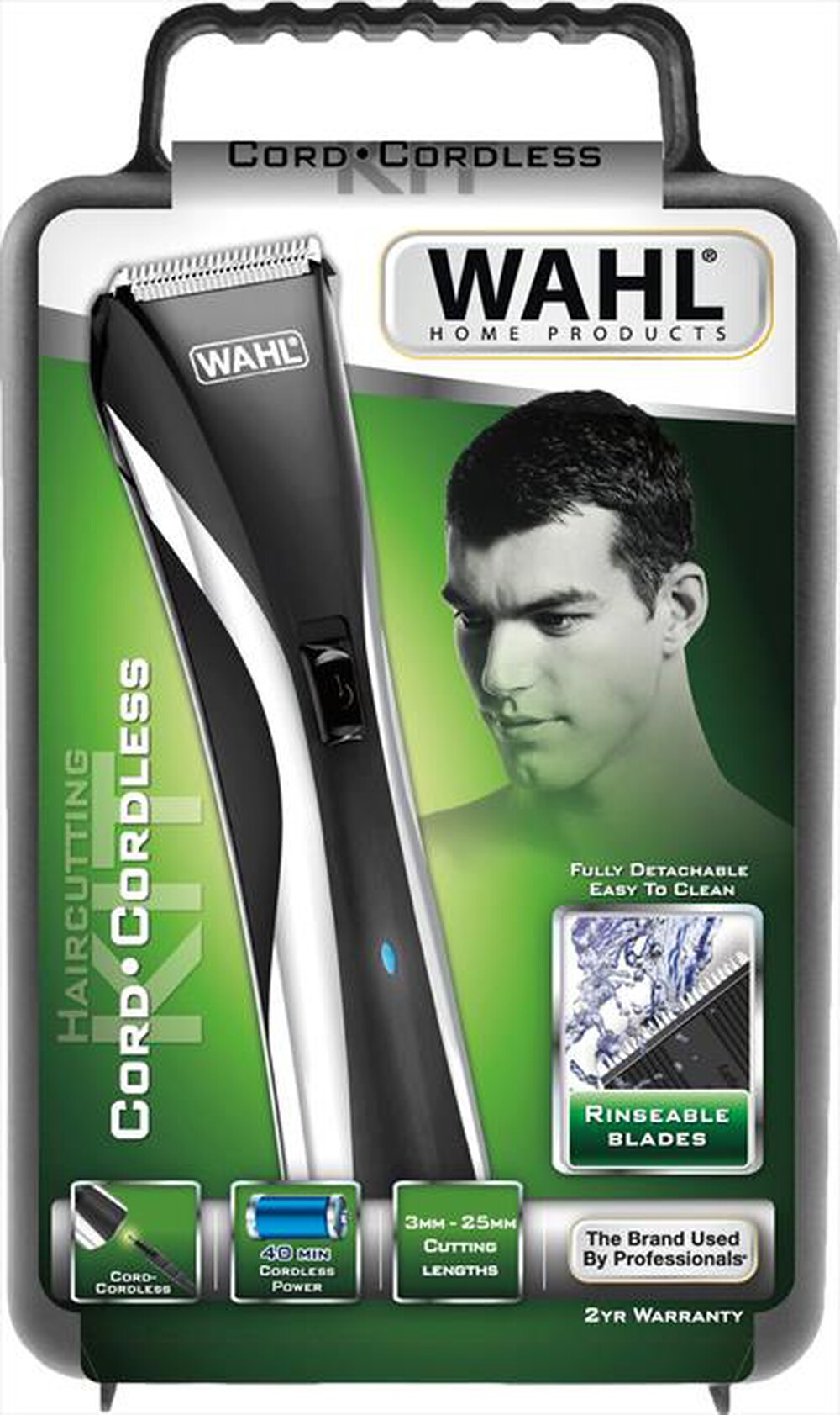 "WAHL - Hybrid Clipper LED tagliacapelli ricaricabile"