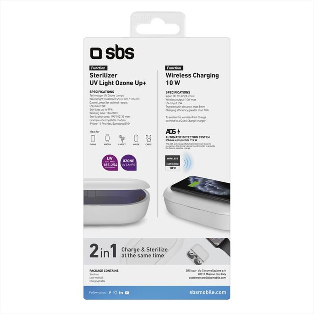 Immagine del prodotto SBS - TEUVSTER10W