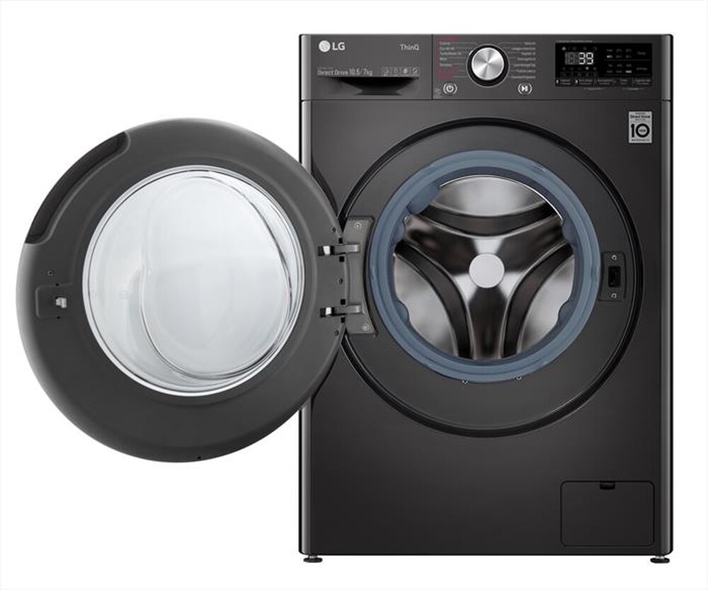 Immagine del prodotto LG - Lavasciuga F4DV710H2SE 10,5/7 Kg Classe A-Black