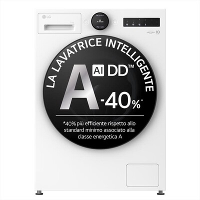 LG - Lavatrice AI DD F4X7011TWB 11 Kg Classe A-Ivory White