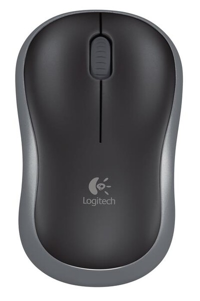 LOGITECH - Wireless Mouse M185-Swift Grey
