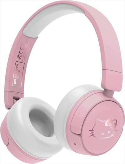 OTL - Cuffie Bluetooth per bambini Hello Kitty-Rosa