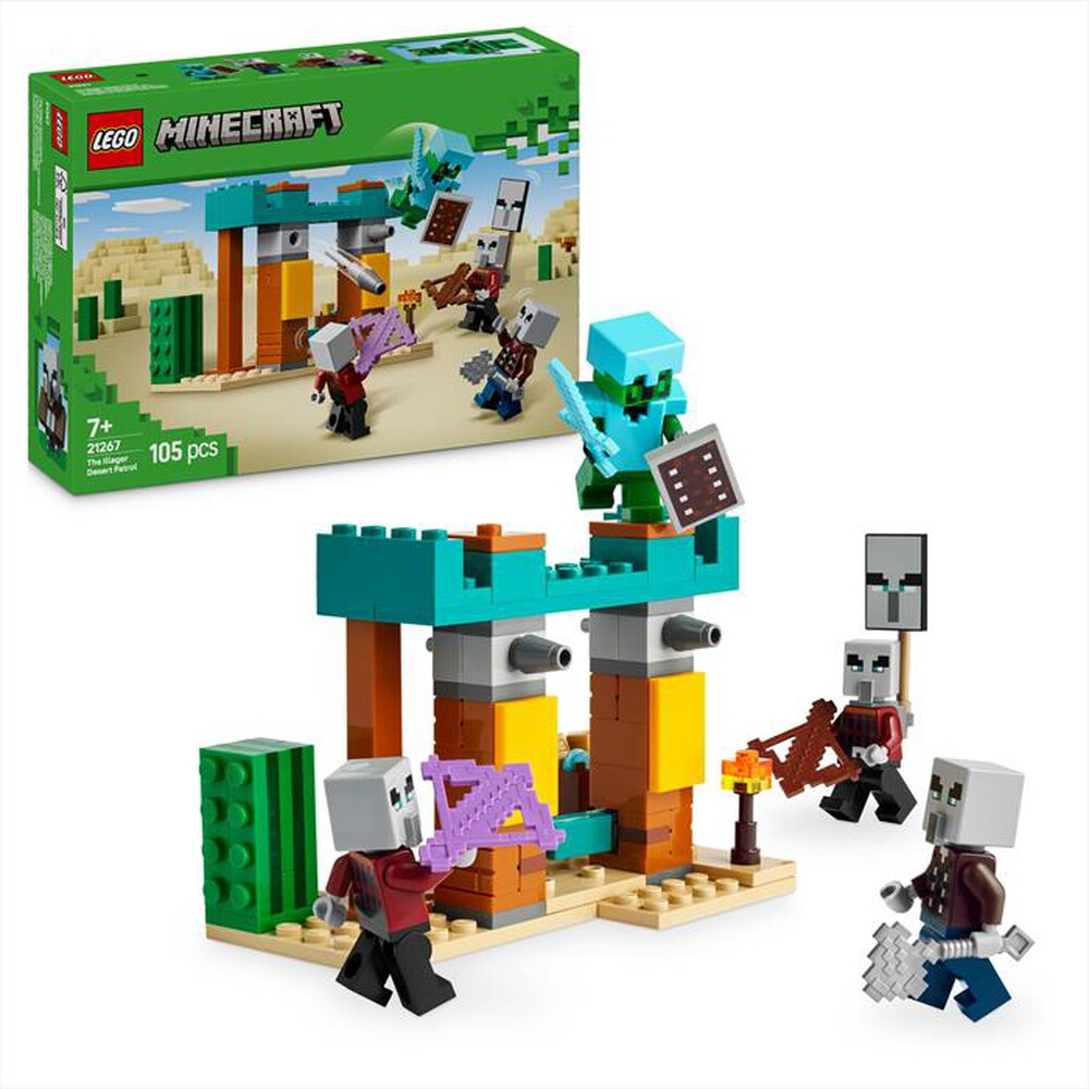 Immagine del prodotto LEGO - MINECRAFT Pattuglia nel deserto della bestia 21267