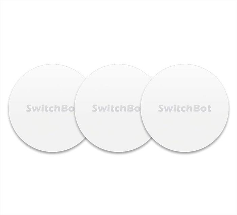 SWITCHBOT - Confezione di 3 NFC TAG-BIANCO