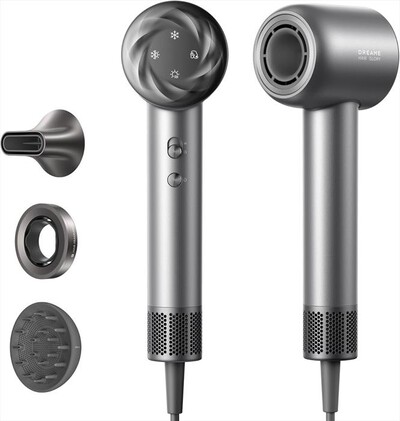 DREAME - Asciugacapelli GLORY MIX-Nero / Grigio