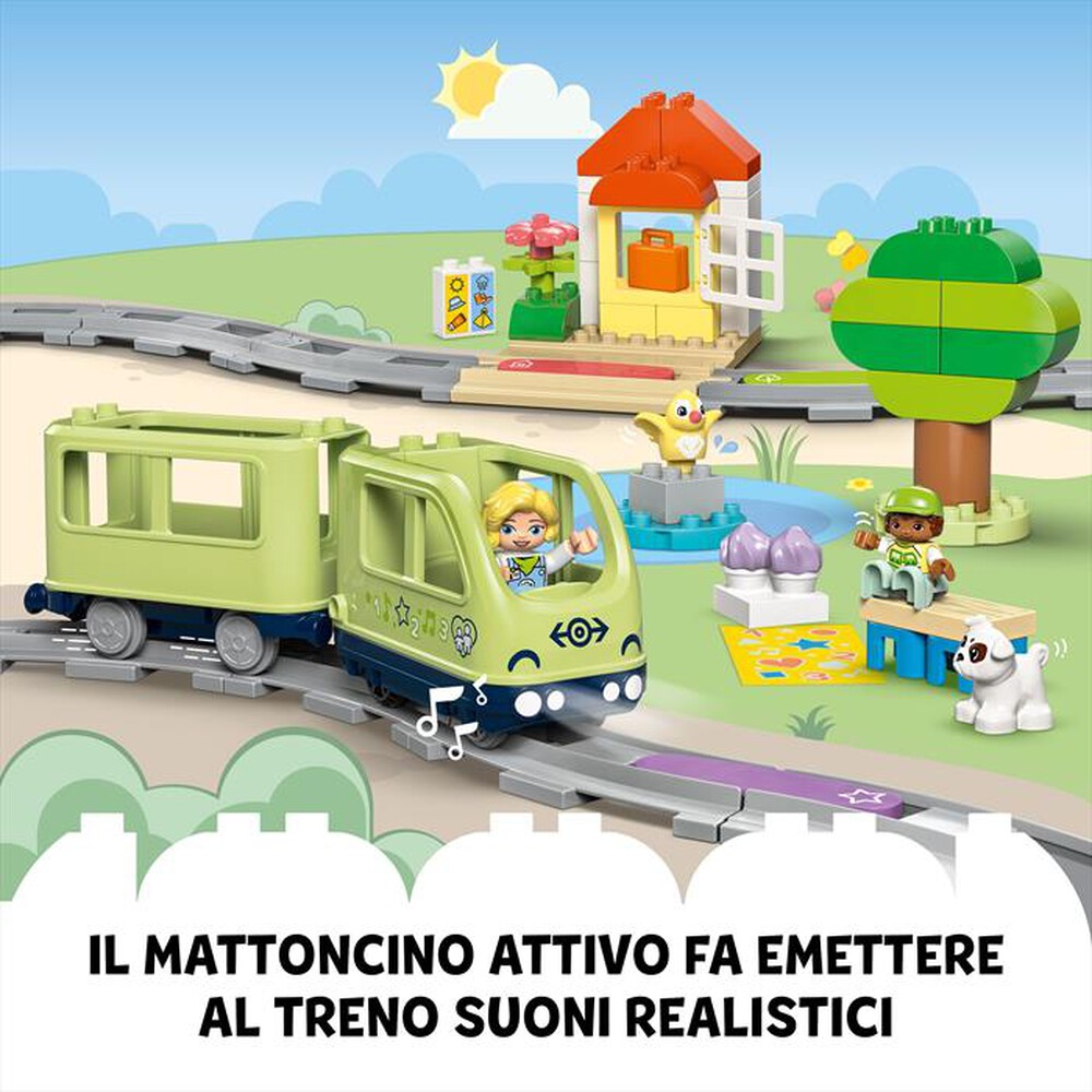 Immagine del prodotto LEGO - DUPLO Town Treno d&rsquo;avventura interattivo 10427