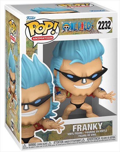 FUNKO - POP One Piece Franky w/Sunglasses 2232 - 90645