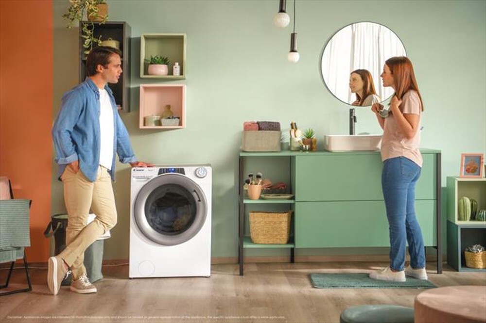 "CANDY - Lavatrice RP6106BWMR8S 10 Kg Classe A-Bianco"