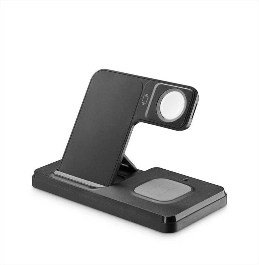 Immagine del prodotto CELLULARLINE - Triple Station 3 in 1 WIRESTAND3IN1FBK-Nero
