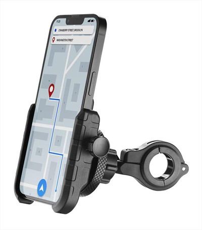 CELLULARLINE - Supporto Smartpone da manubrio NEWMHOLDERALUMINK