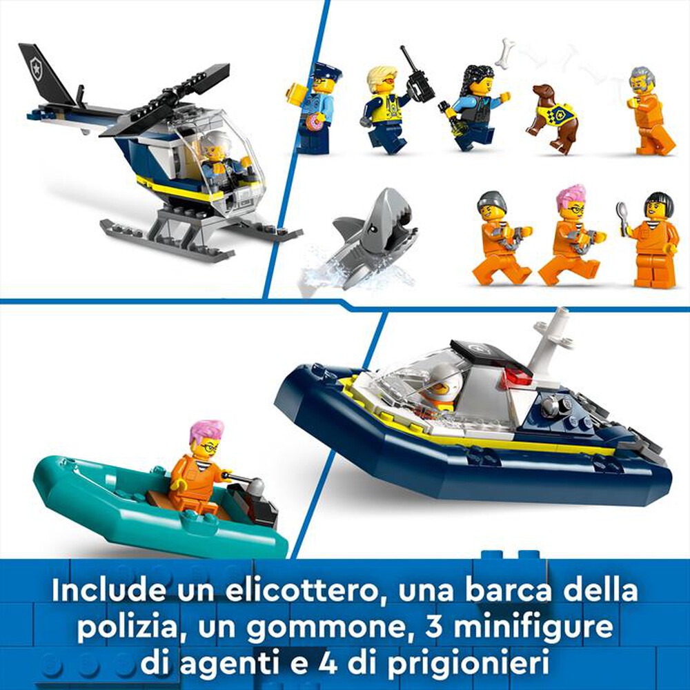 Immagine del prodotto LEGO - CITY POLICE Prigione su isola della polizia 60419
