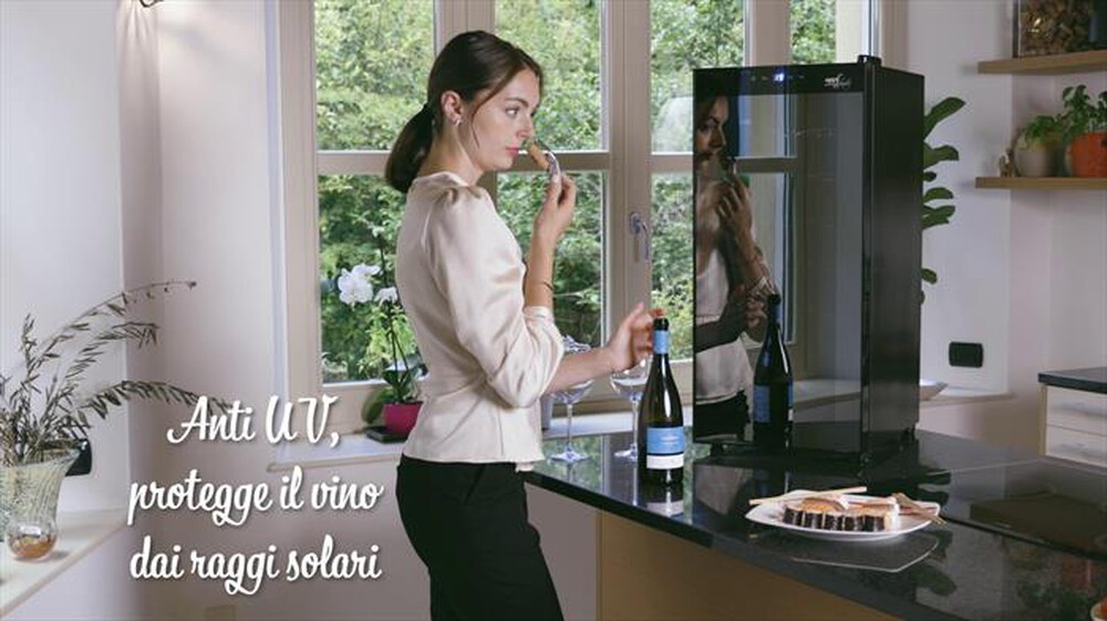 Immagine del prodotto MELCHIONI FAMILY - Cantinetta VERMENTINO 18 C Classe G 18 bottiglie-nero