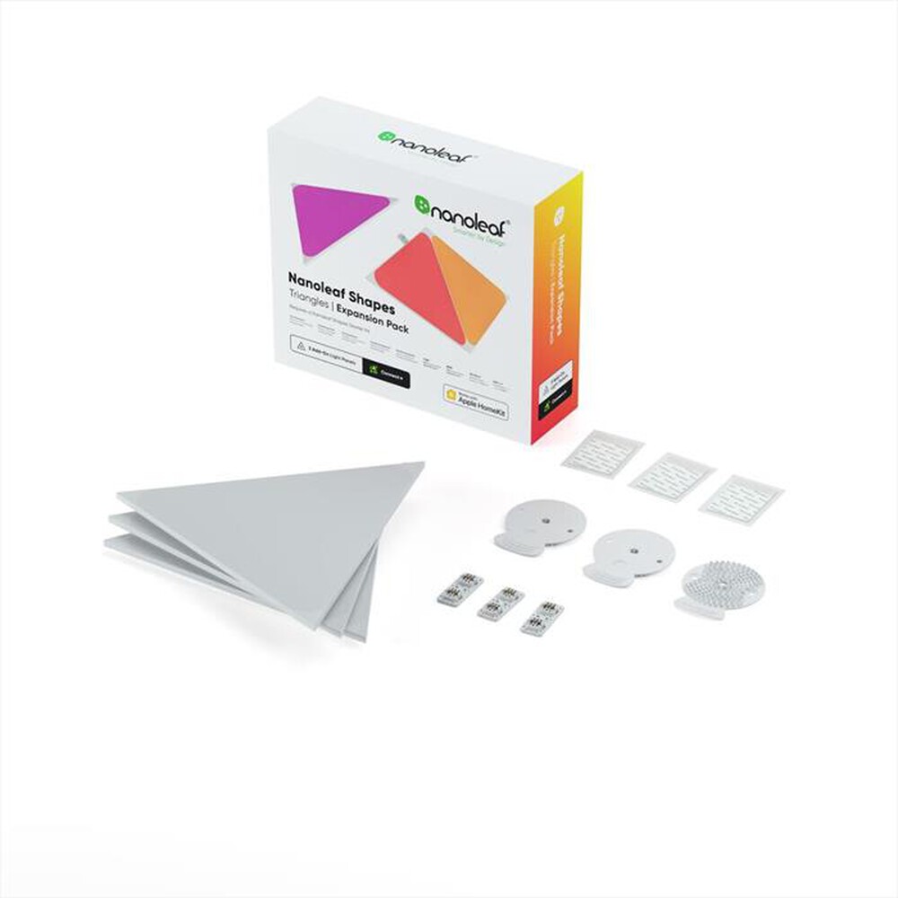 "NANOLEAF - SHAPES ADD-ON - 3 TRIANGOLI LUMINOSI-WHITE"