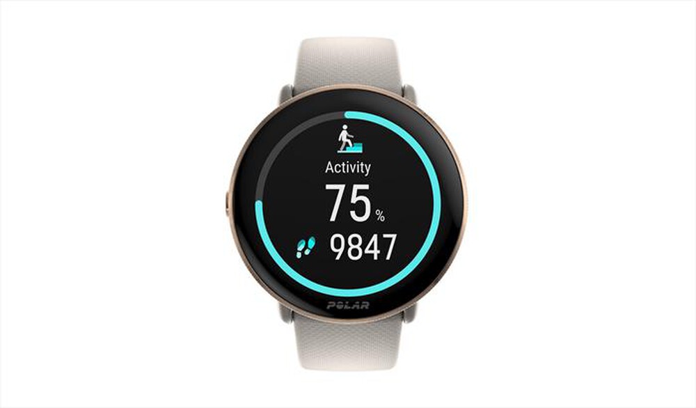 "POLAR - Ignite 3 Fitness & Wellness Watch Greige Sand S-L"