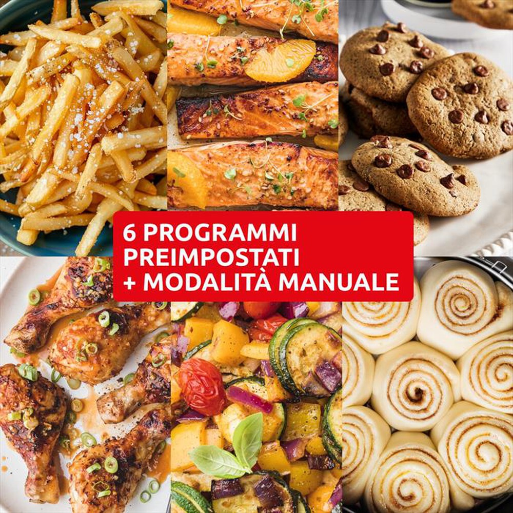 Immagine del prodotto MOULINEX - Friggitrice aria doppia Ever Fry XXL Dual EZ9478F0-Nero