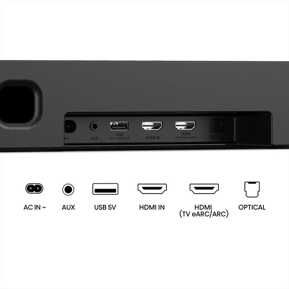 Immagine del prodotto HISENSE - Soundbar 600W + Subwoofer 280W AX5140Q-NERO