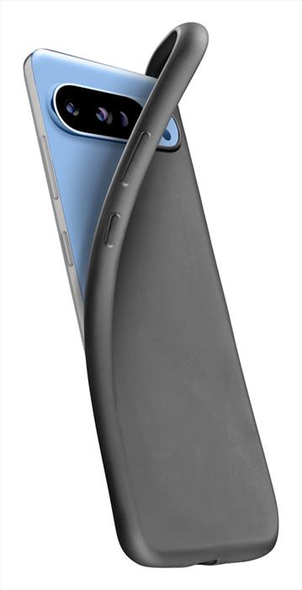 Immagine del prodotto CELLULARLINE - Cover in gomma morbida CHROMA per Google Pixel 9-Nero