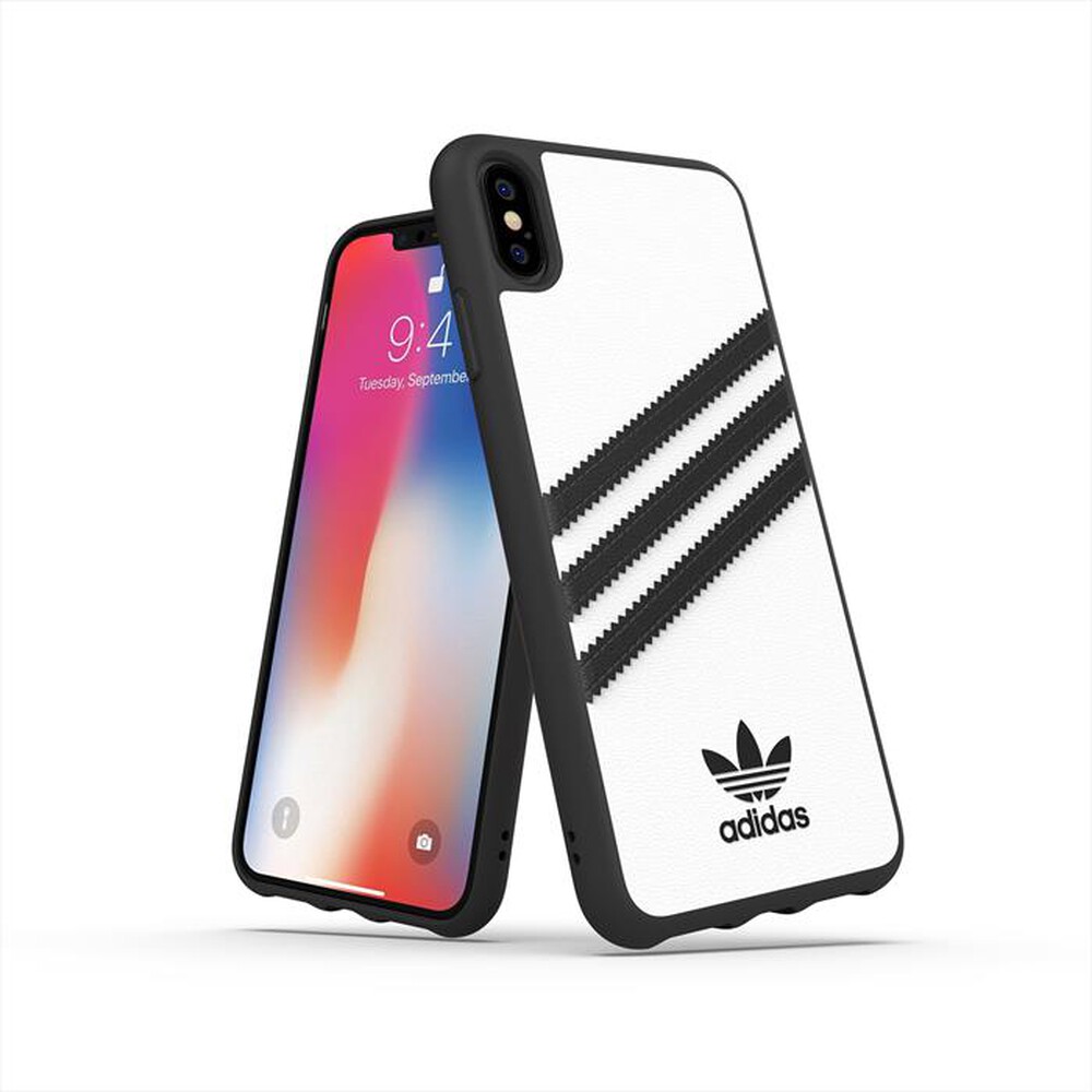 "CELLY - CL2331 SAMBA COVER IPHONE XS MAX-Bianco-Nero/Poliuretano"
