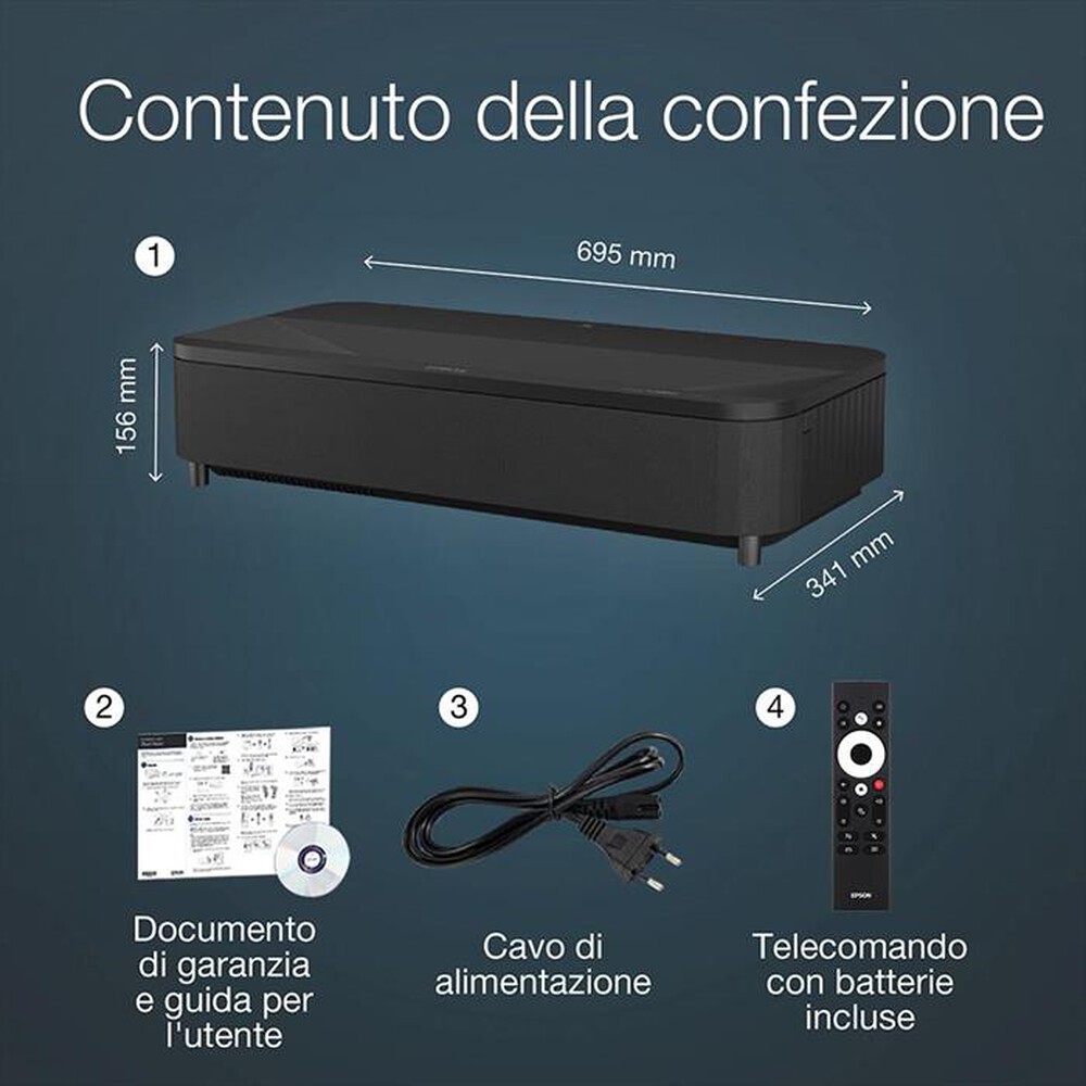"EPSON - Video proiettore EH-LS800B"