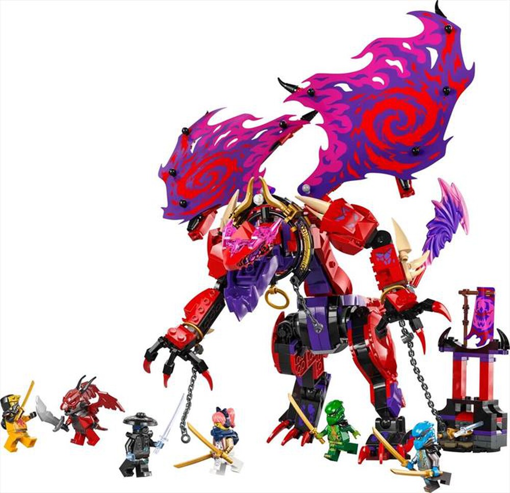 "LEGO - NINJAGO Thunderfang, il Drago del Caos - 71832-Multicolore"