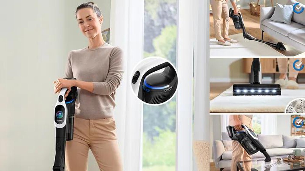 Immagine del prodotto BOSCH - Aspirapolvere ricaricabile BCS1041WAC-Black,White