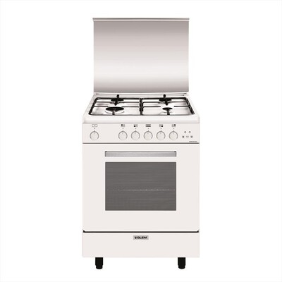 GLEM GAS - Cucina a gas A554VX Classe A-Bianco